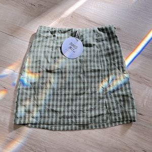 princess polly green mini skirt